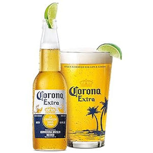 Cerveza Mexicana Auténtica Corona Extra Lager, Botellas de 330 ml, Paquetes de 24 Unidades para Distribución al por Mayor a Supermercados y Bares - Product Image 1