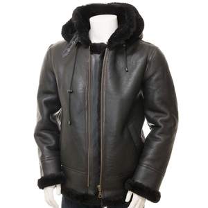 Comfortable Winter Everyday Soft Genuine Leather Finish Modern Casual Waterproof Windproof Breathable Eco-Friendly High <b>Jacket</b> - Product Image 1