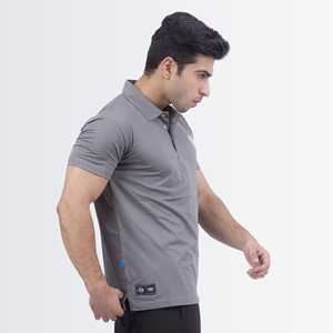 Polo gris camisa - Product Image 1