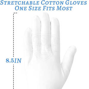 บริการ OEM ถุงมือผ้าฝ้ายแบบใหม่ คุณภาพสูง ถุงมือผ้าฝ้ายสวมใส่สบาย ถุงมือผ้าฝ้ายสำหรับทำงาน - Product Image 4