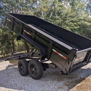 รถเทรลเลอร์รถดัมพ์สำหรับใช้ในฟาร์มสารพัดประโยชน์พร้อมเพลาแบบ8K LB 16'000k gvwr รถแทรคเตอร์รับประกัน7X16 1ปี - Product Image 1