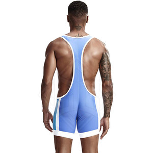 Combinaison de lutte professionnelle de haute qualité, respirante, anti-humidité, pour l'entraînement et la compétition |   Couleurs et tailles de logo personnalisés - Product Image 2