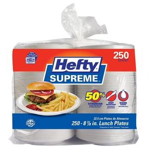 Hefty S'upreme 8 7/8 pulgadas Placas de espuma, 250ct - Product Image 1