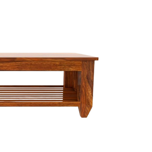 Mesa de centro de madera moderna de grado superior con juego de diseño personalizado pulido natural para uso en la sala de estar disponible para la venta - Product Image 3