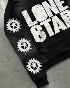 Cotton Tracksuit for Men Two Piece Set with Printed <b>Hoodie</b> and Jogger Pants Casual Streetwear <b>Anime</b> Style Outfit - Product Image 3