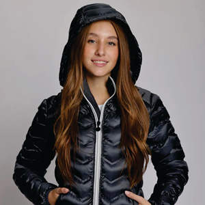 Meilleure vente en gros Veste en duvet Veste matelassée de créateur personnalisée de haute qualité à capuche pour femmes - Product Image 3