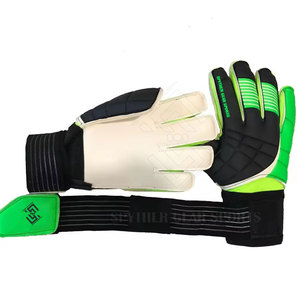 Gants de gardien de but en latex antidérapants, respirants, super doux, légers, de haute qualité, best-seller, protection des doigts, unisexe, fermeture à boucle - Product Image 4