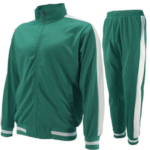 Ensemble de survêtement de jogging personnalisé de haute qualité en poly, avec logo personnalisé, pour homme, vêtements de sport - Product Image 4