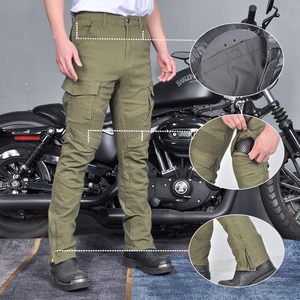 Men's Breathable Motorcycle Riding Denim Jeans Pants with Detachable CE Armor <b>Pads</b> Knee and <b>Hip</b> Protection Equipment - Product Image 2