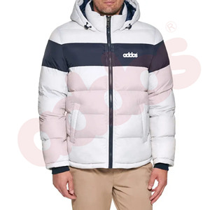 Veste en duvet épaisse et chaude de style High Street pour hommes, manteaux de grande taille de haute qualité pour l'hiver - Product Image 5