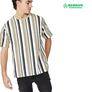 T-shirt pour homme au design personnalisé, 100% coton, qualité professionnelle, coupe ample, prix avantageux, anti-rides, séchage rapide, respirant - Product Image 2