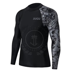 Camisetas de Compresión Tejidas para Hombre, Diseño Moderno, Color Sólido, Secado Rápido, Transpirables, Ecológicas, Talla Adulto - Product Image 1