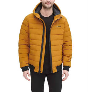 Chaqueta de Plumón Personalizada con Servicio OEM, Cortavientos, con Cremallera, para Hombre, Corte Regular, Gruesa, Suave, de Alta Calidad, Transpirable, Nueva Llegada - Product Image 2