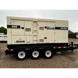 Multiquip DCA400SSI4i Trailer Mounted Silent Diesel <b>Generator</b> 3 Phase/1 Phase 220V Auto Start with ATS - Product Image 1