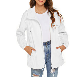 Chaqueta Safari de Manga Larga de Lona con Estampado a Cuadros, Transpirable, con Cierre de Cinturón, para Otoño y Primavera, Venta al por Mayor, Personalizable - Product Image 2