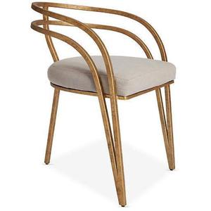 Silla de metal hecha a mano de diseño con estructura robusta de calidad superior estética de alta gama y diseño lujoso - Product Image 3