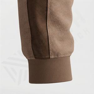 Chándal Deportivo de Algodón y Felpa para Hombre, con Logotipo Personalizado al por Mayor, Traje de Entrenamiento de Invierno de Dos Piezas, Ropa Deportiva de Alta Calidad para Gimnasio - Product Image 6