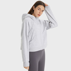 Sudaderas Modernas al por Mayor para Mujer, Sudadera Extra Grande de Alta Calidad para Mujer al por Mayor con Color Sólido Personalizado y Tejido Grueso - Product Image 2