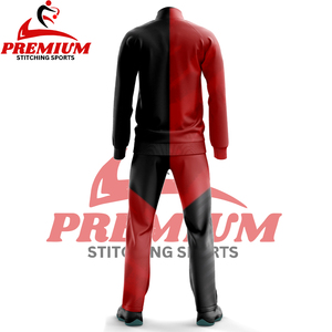 Survêtements décontractés ajustés en deux pièces pour hommes, ensemble de survêtement personnalisé unisexe, vêtements de jogging vintage avec capuche à fermeture éclair - Product Image 2