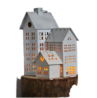 Lanterne en métal avec t-light, vente en gros, décoration de noël personnalisée, cadeaux de noël en vrac