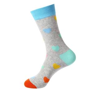 Custom Printed logo <b>Socks</b> For Men 100% Cotton High Quality Breathable <b>Soft</b> and Warmth Trendy Stretchable Mid Length Men <b>Socks</b> - Product Image 5