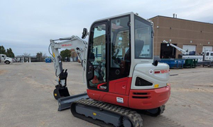 Excavatrice compacte sur chenilles Takeuchi TB240, moteur hydraulique puissant, pompe, boîte de vitesses, engrenages, haute efficacité, travaux de terrassement, travaux routiers - Product Image 5