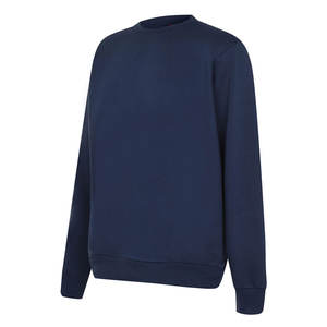 Sweat-shirt uni en coton avec manches longues pour homme Sweat-shirt de haute qualité avec logo personnalisé pour homme - Product Image 3