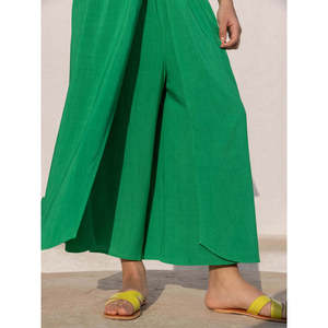 ชุดเซ็ต 2 ชิ้นลำลองทรงหลวมสำหรับผู้หญิง รุ่น Mia Green สำหรับฤดูใบไม้ร่วง - Product Image 5
