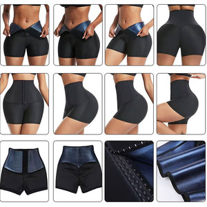 Leggings de sport pour femmes, motif uni, avec revêtement nano, pour yoga et fitness, avec gaine amincissante pour brûler la graisse abdominale et favoriser la perte de poids – Grande Vente - Product Image 4