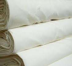 Tissu en coton non blanchi en gros de haute qualité le plus vendu 2023 nouveau ODM uni respectueux de l'environnement 100% - Product Image 2