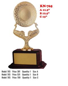 ถ้วยรางวัลกีฬาฟุตบอลคริกเก็ตทำจากอลูมิเนียมพิมพ์ลาย UV ดีไซน์โดดเด่นเป็นมิตรต่อสิ่งแวดล้อม - Product Image 2