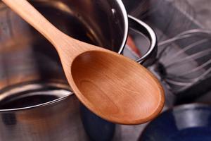 Cuchara de Madera Tallada, Logotipo Personalizado, Utensilio de Cocina de Madera Natural, Cuchara Sólida de Madera de Acacia para Cocinar - Product Image 6