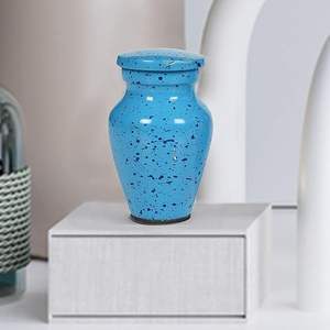 โกศเผาศพรูปปลาโลมาโกศใส่ศพขี้เถ้าของมนุษย์โกศขนาดเล็ก - Product Image 1