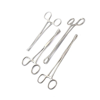 Kit d'outils de perçage corporel réutilisable 5 pièces, outils manuels en acier inoxydable allemand, certifiés CE, garantie à vie, utilisation en centre de beauté