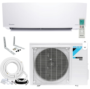 Sistema de Aire Acondicionado Mini Split sin Ductos Estilo Daikin, 12000 BTU, 18 SEER2, R32, con Bomba de Calor y Montaje en Pared, Venta al Por Mayor, Fábrica OEM - Product Image 1