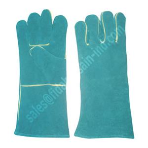 Gants en cuir de vachette fendu de la meilleure qualité Gants de sécurité pour les mains de soudage Tig avec protection maximale Doublure complète Style du pouce de l'aile - Product Image 1