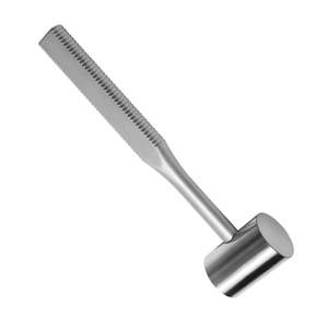 <span class=keywords><strong>Ombredanne</strong></span> Mallet 9 1/2 "1lb 9oz [708g] kepala besi tahan karat bedah Jerman 40mm pegangan aluminium tang sumber daya Manual - Product Image 2