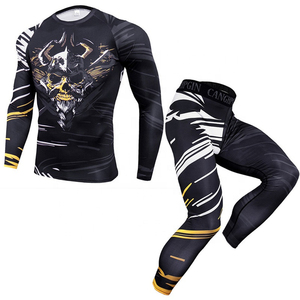 Designs de sublimation personnalisés, rashguard de compression BJJ Jiu Jitsu pour adultes - Spandex/Polyester, séchage rapide, haute qualité, BRODA SPORTS - Product Image 1