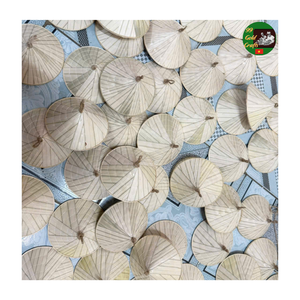 Chapeau conique vietnamien (Non La) et mini Non La pour décoration artisanale, feuille de bambou naturelle, artisanat traditionnel - Product Image 5