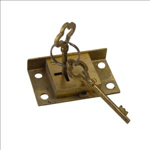 Juego de cerraduras de Metal personalizadas, diseño de puerta con diseño de aspecto antiguo, cerraduras antiguas, personalización disponible - Product Image 6