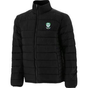 Veste à capuche rembourrée en toile unie à motif uni pour hommes pour l'hiver et l'automne Service OEM avec logo sur le devant et fermeture éclair - Product Image 1