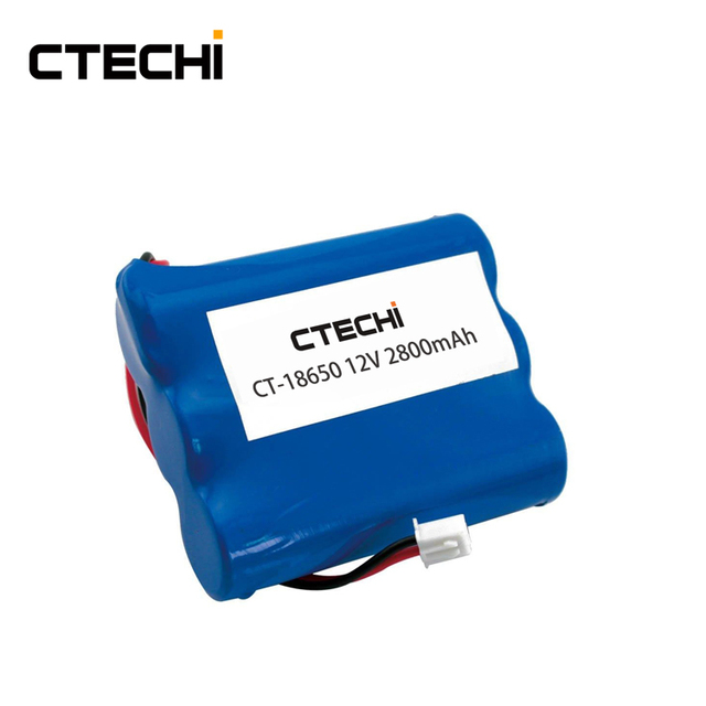 18650 12V 2800mAh High Quality Rechargeable 12v Lithium Battery Pack With Connector