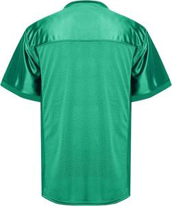 Camiseta de Práctica de Fútbol Americano Personalizada, Malla de Poliéster, Manga Corta, Transpirable, Secado Rápido, Uniforme de Entrenamiento, Fábrica OEM Directa, Talla XL - Product Image 2