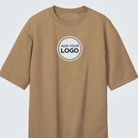 T-shirts en coton AIRism chemises grandes et hautes pour hommes L-5XL surdimensionné coton col rond sonnerie lâche solide t-shirt surdimensionné t-shirts