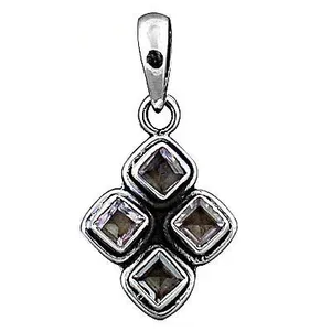 Pendentif en argent 925 avec pierre précieuse pour femmes, bijoux à porter au quotidien, avec placage rhodium, or rose et platine, certifié GIA - Product Image 2