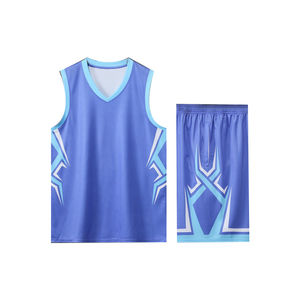 Uniforme de basket-ball respirant de conception personnalisée OEM Streetwear décontracté avec impression de sublimation numérique Plus l'option de taille - Product Image 3