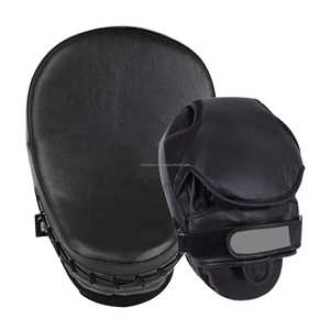 Guantes de Boxeo de Espuma de Alta Densidad, Manoplas de Cuero, Almohadillas de Golpeo Absorbentes de Impactos, Logotipo Personalizado OEM - Product Image 1