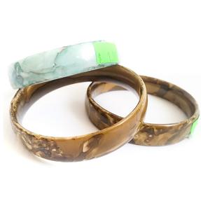 Brazaletes de Madera con Tela Africana Ankara para Mujer, Venta al por Mayor de Fábrica, Brazaletes de Moda Africana con Estampado Ankara - Product Image 1