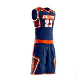 Nuevo diseño único hombres baloncesto uniforme sublimación cosido transpirable baloncesto Jersey conjunto juvenil baloncesto Sprite equipo desgaste - Product Image 2
