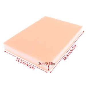 Coussin d'entraînement à la suture réutilisable à 3 couches pour la fermeture des plaies, idéal pour les étudiants, formation médicale professionnelle, modèle de peau - Product Image 5